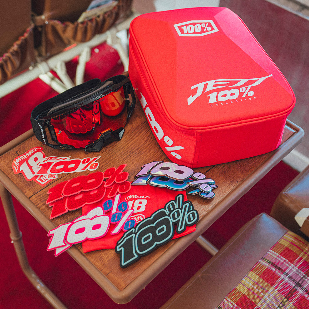 100% Armega JettPak LE Goggle – HiPER Mirror Red Lens