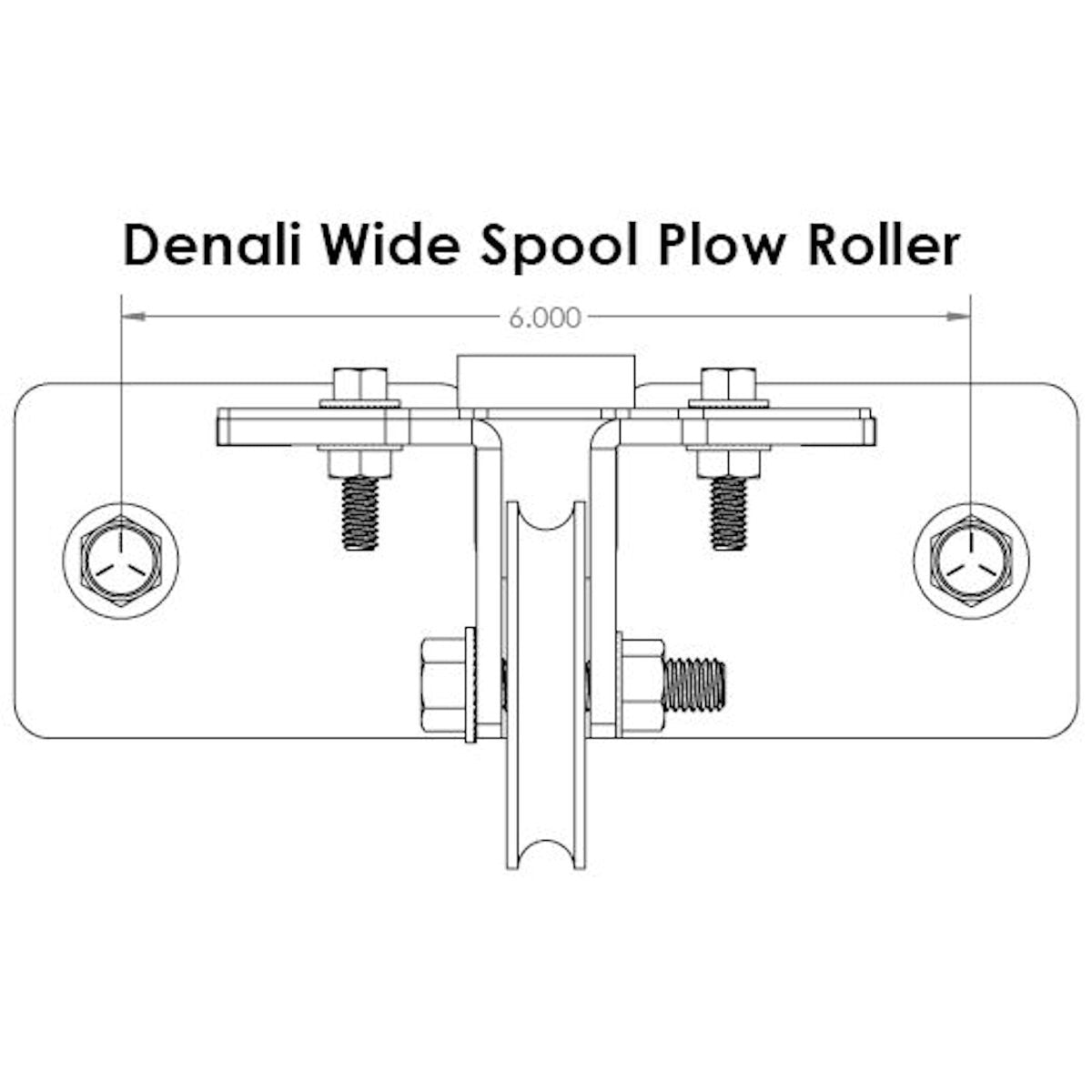 DENALI PLOWS Plow Pulley Fairlead Kit for ATV/UTV Winches