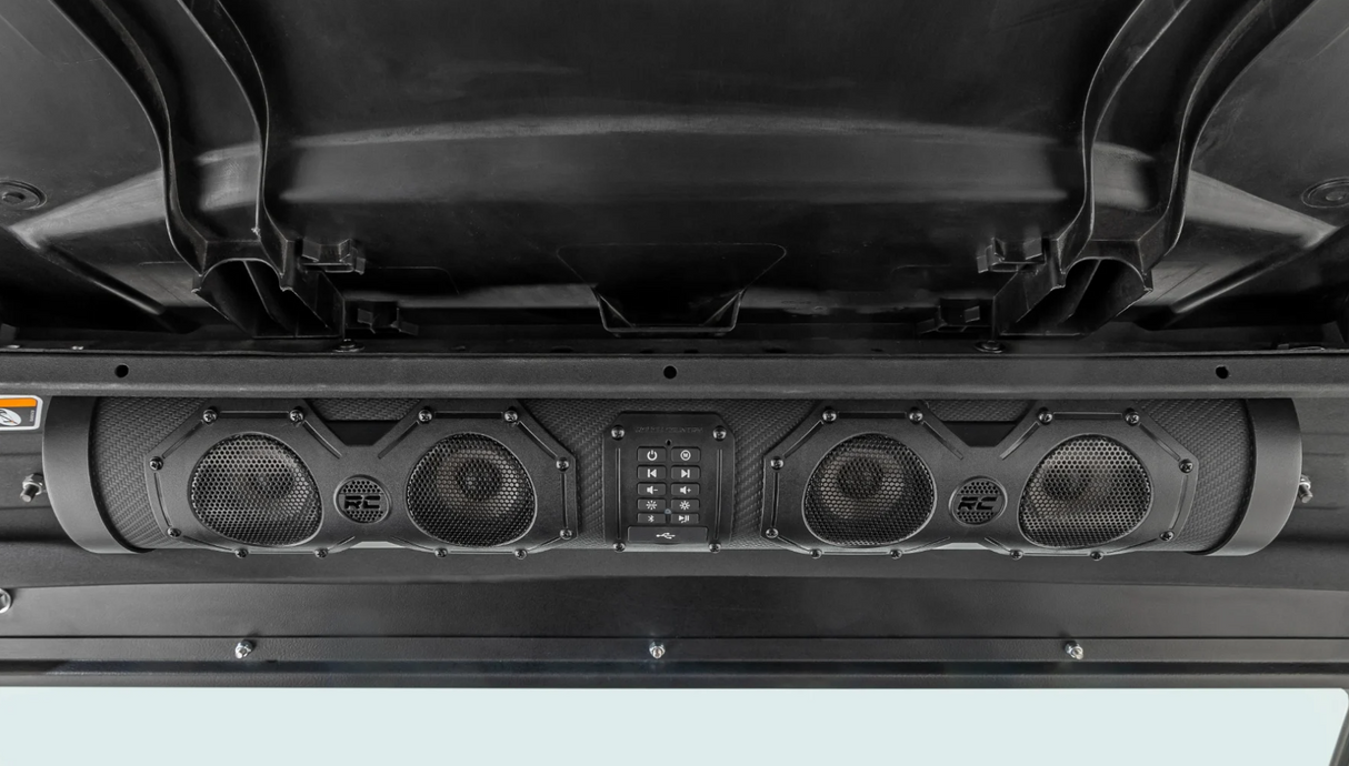Bluetooth LED Sound Bar | 8 Speaker | IP66 Waterproof | UTV/ATV