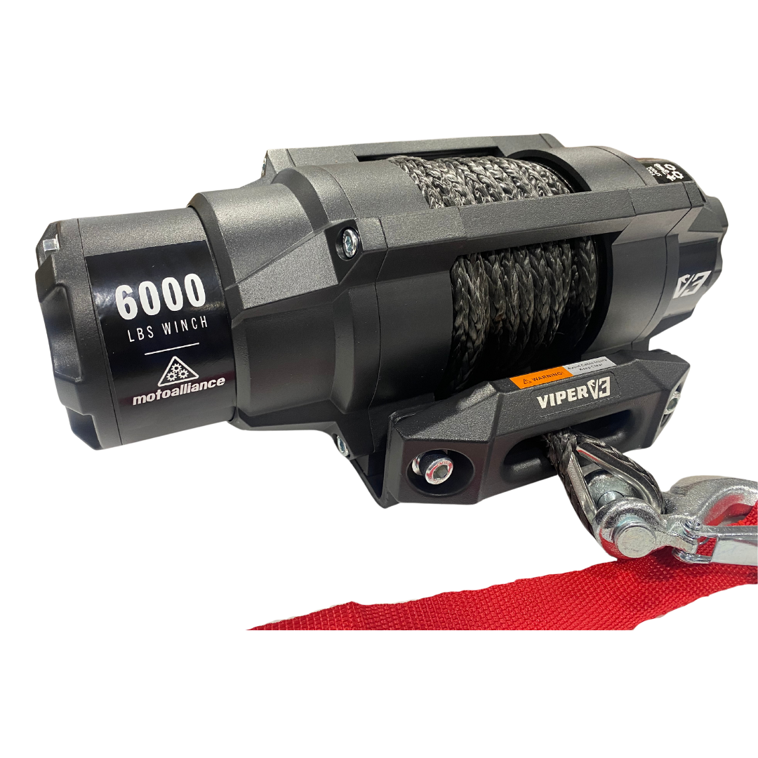 Kawasaki Mule Pro 1000 FX/FXR Winch Kit - 6000lb