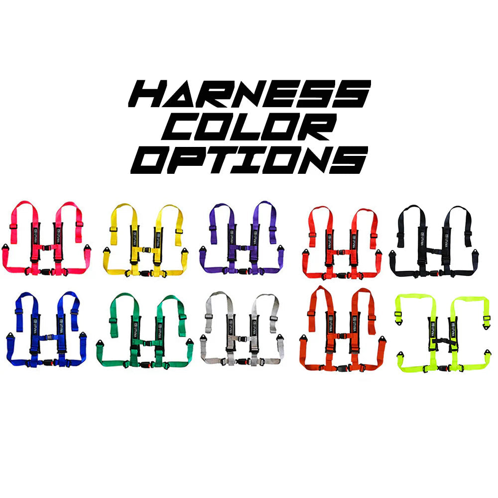 UTVMA KRX 4 Rear Bench Seat (2023–2025) w/ Harnesses