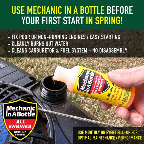 Mechanic in A Bottle Gas & Diesel Formula – 4oz