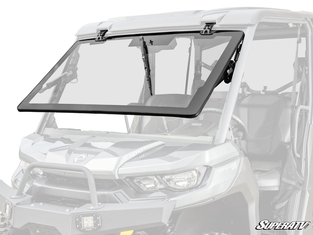 Can-Am Defender HD11 MaxDrive Power Flip Glass Windshield