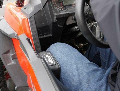 PRP UTV Protective Knee Pads for Polaris RZR with Door Speakers - Easy to Install, Designed for Off Road Protection, Includes 2 Pads (R/L)