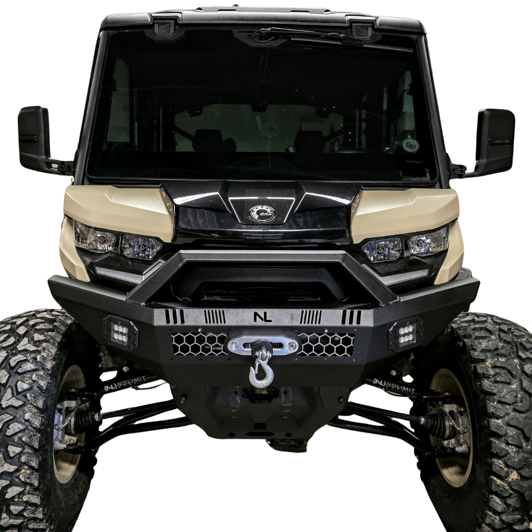 Can-Am Defender Front Winch Bumper – with Winch Mount & LED Lights