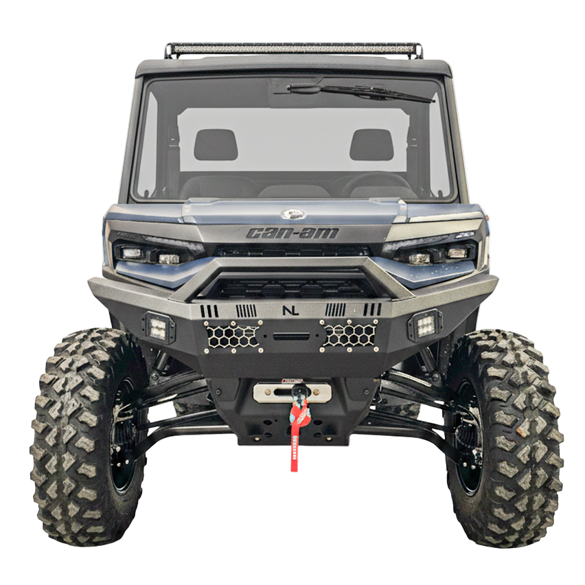 Can-am Defender HD11 Front Winch Bumper with lights
