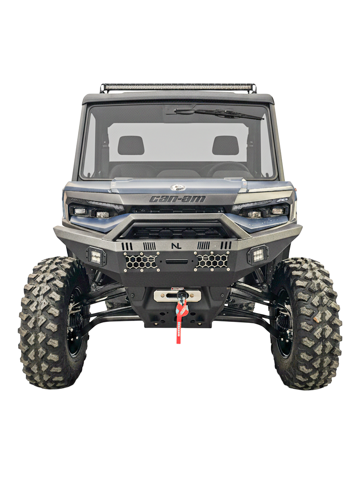 2026 Can-am Defender HD11 Front Winch Bumper with lights