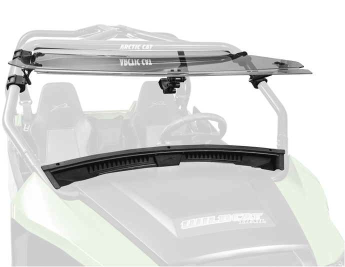 Arctic Cat 2436-162 Wildcat Trail/Sport Flip-up Polycarbonate Windshield