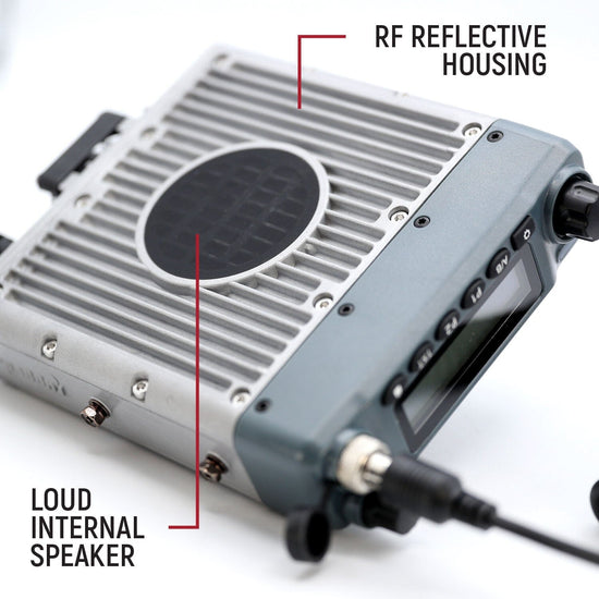 G1 ADVENTURE SERIES Waterproof GMRS Mobile Radio with Antenna
