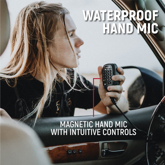 G1 ADVENTURE SERIES Waterproof GMRS Mobile Radio with Antenna