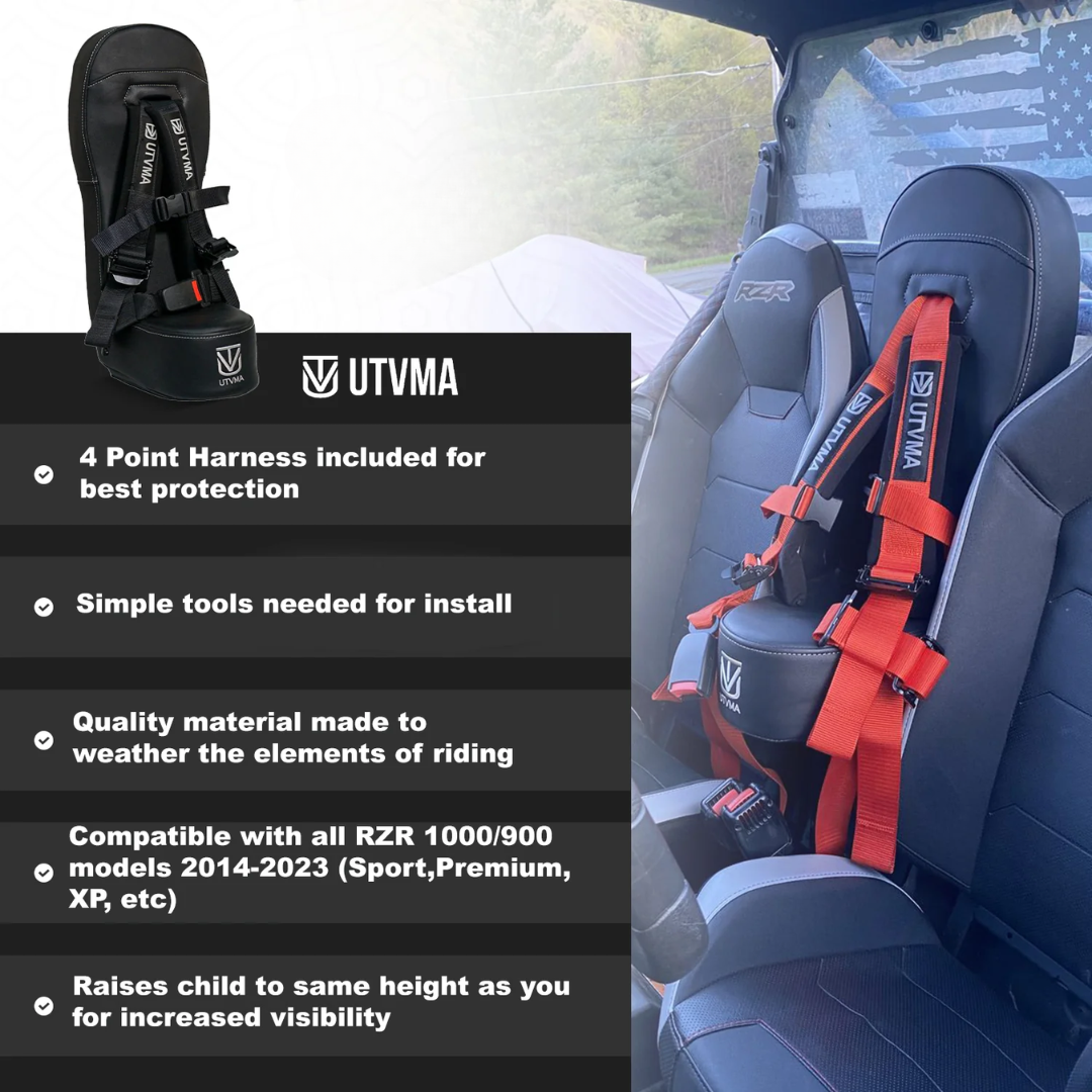 RZR 1000 Bump Seat (XP, Turbo, Turbo S, Dynamix, Trail, High Lifter) 2014-2023