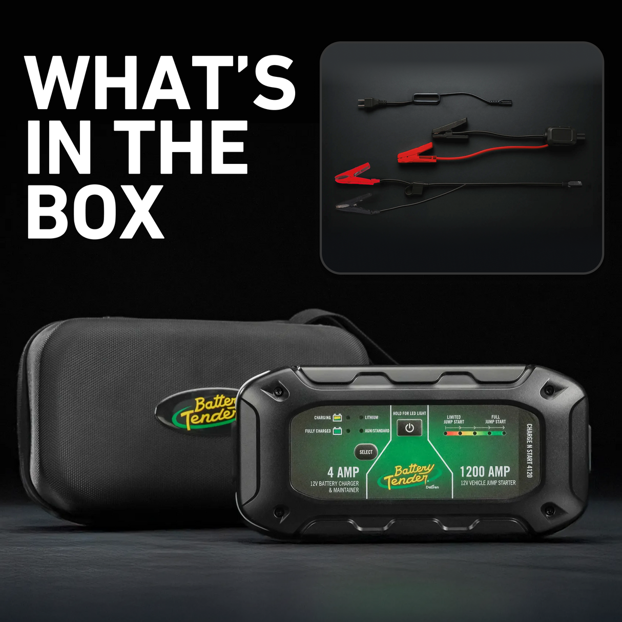 Battery Tender Charge N Start 4120