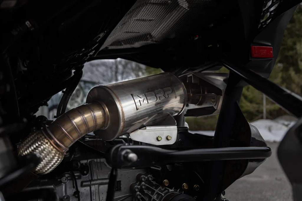 Can-Am Maverick R Performance Series, Slip-on Straight Core Exhaust