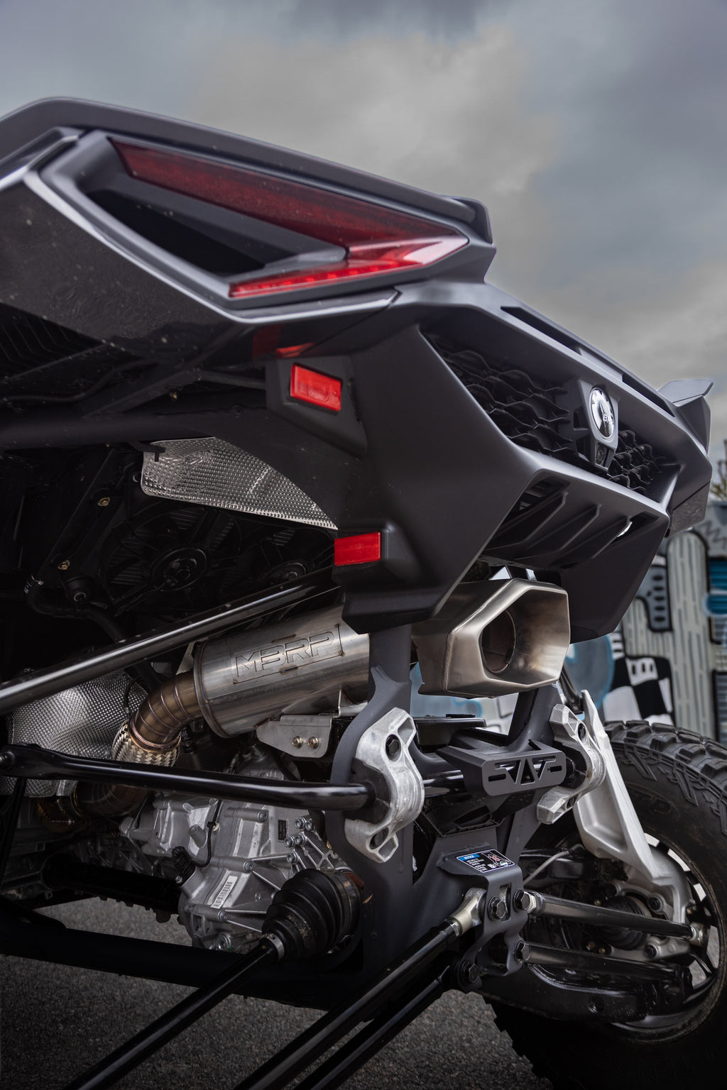 Can-Am Maverick R Performance Series, Slip-on Straight Core Exhaust
