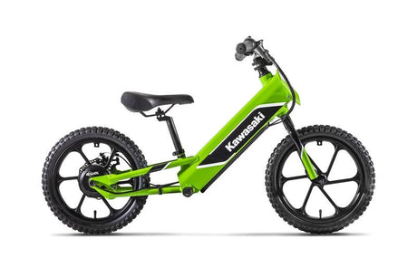 2023 Kawasaki Elektrode Electric Balance Bike - AWESOMEOFFROAD.COM