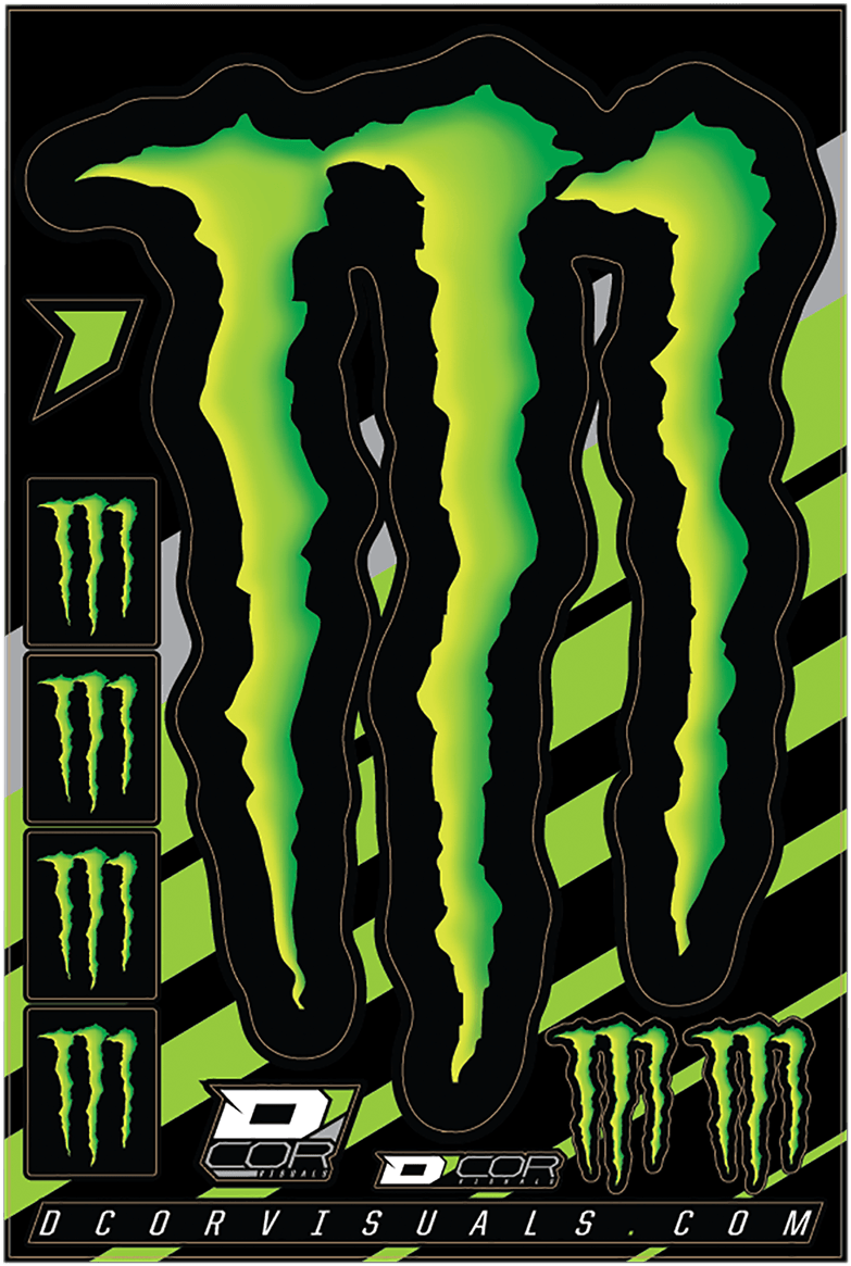 D'COR VISUALS Decal Sheet - Monster Claw 40-90-103 - AWESOMEOFFROAD.COM