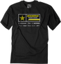 FACTORY EFFEX Rockstar 21 Racewear T-Shirt - Black - Medium 24-87622 - AWESOMEOFFROAD.COM