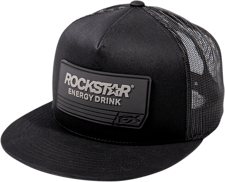 FACTORY EFFEX Rockstar 21 Racewear Hat - Black - One Size 24-86610 - AWESOMEOFFROAD.COM