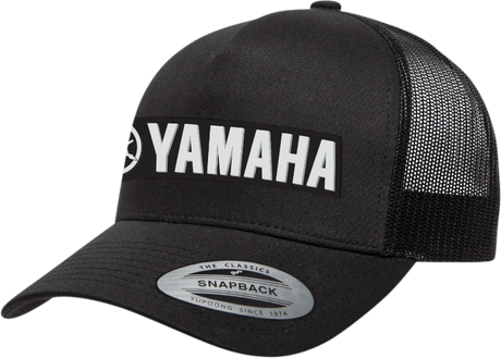 FACTORY EFFEX Yamaha Core Hat - Black - One Size 25-86202 - AWESOMEOFFROAD.COM