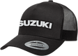 FACTORY EFFEX Suzuki Core Hat - Black - One Size 25-86402 - AWESOMEOFFROAD.COM