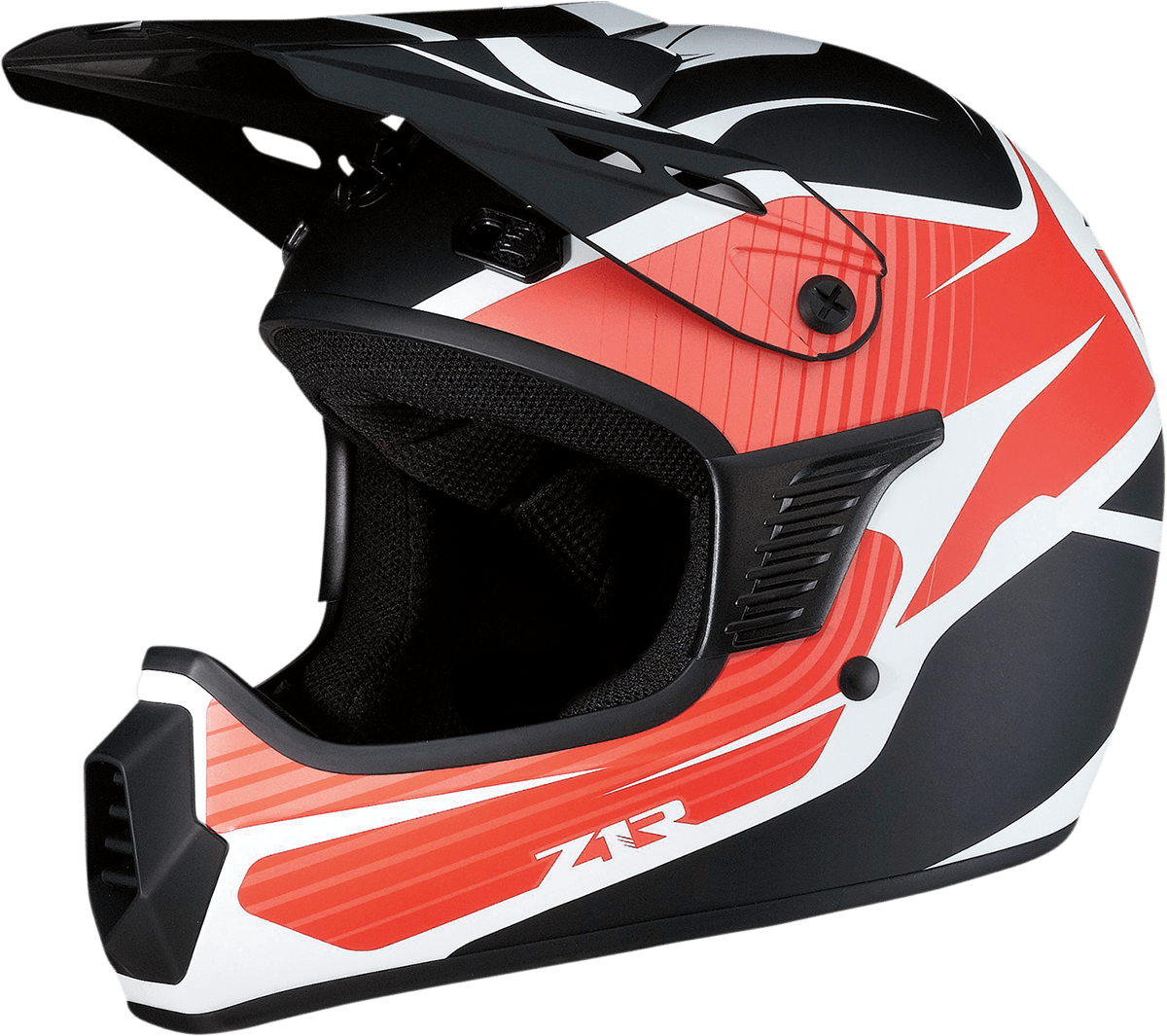 Z1R Child Rise Helmet - Flame - Red - L/XL 0111-1434 - AWESOMEOFFROAD.COM