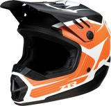 Z1R Youth Rise Helmet - Flame - Orange - Medium 0111-1443