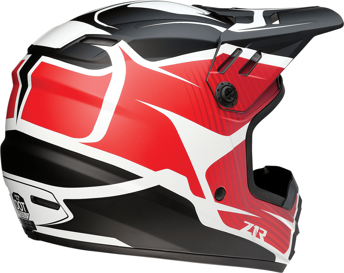 Z1R Youth Rise Helmet - Flame - Red - Medium 0111-1446 - AWESOMEOFFROAD.COM