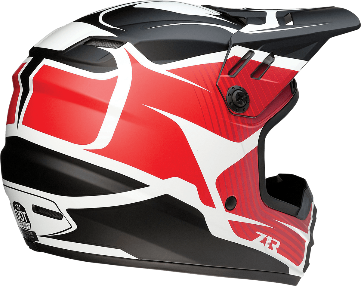 Z1R Youth Rise Helmet - Flame - Red - Medium 0111-1446