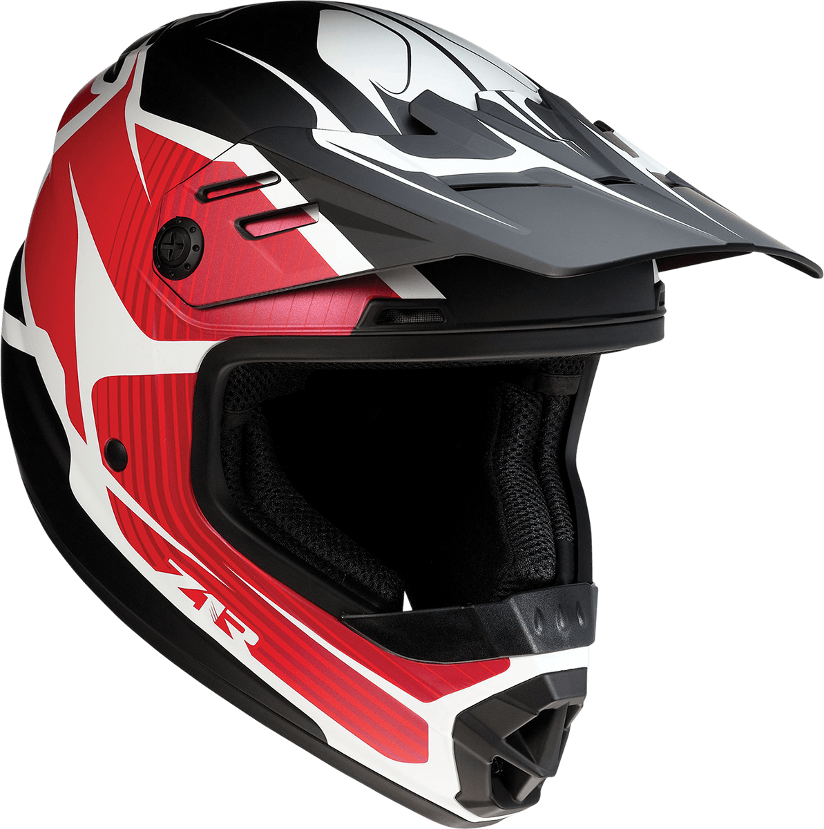 Z1R Youth Rise Helmet - Flame - Red - Large 0111-1447 - AWESOMEOFFROAD.COM
