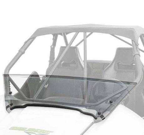 Arctic Cat/Textron Off Road Half Windshield for 2018 Wildcat X - AWESOMEOFFROAD.COM