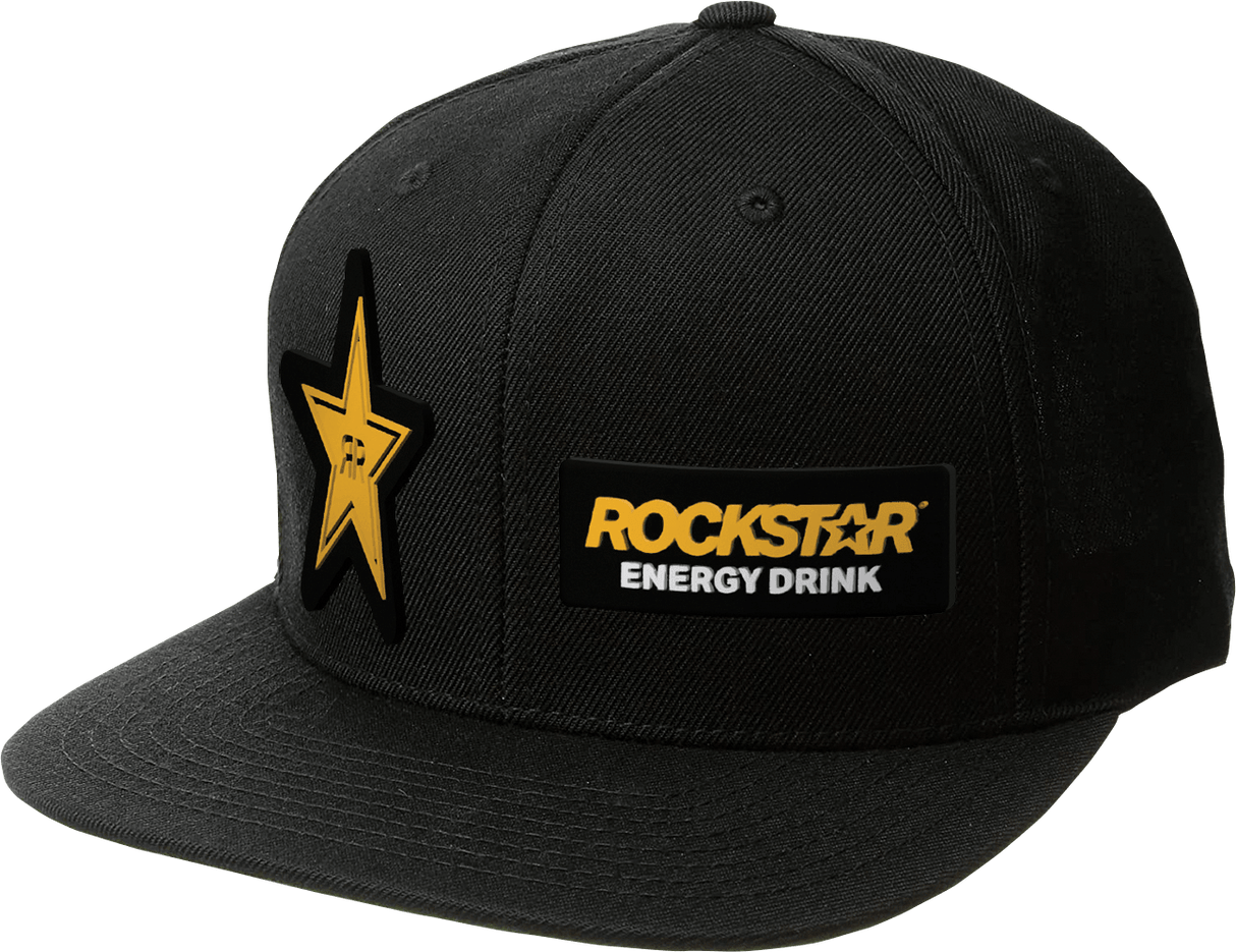 FACTORY EFFEX Rockstar Team Snapback Hat - Black 26-86620