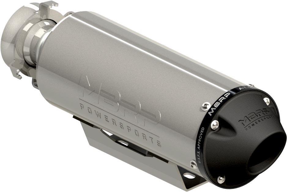 Pt Slip On Single Exhaust Wildcatt Xx - AWESOMEOFFROAD.COM