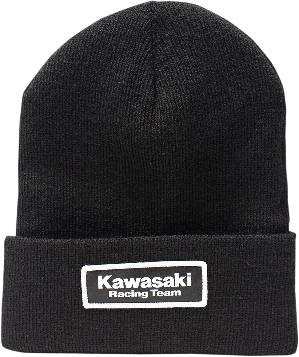 FACTORY EFFEX Kawasaki Beanie- Black 22-86108 - AWESOMEOFFROAD.COM