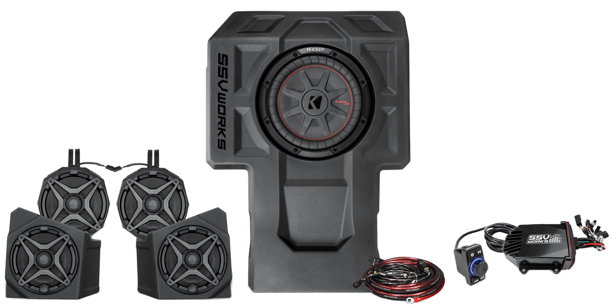 5 Speaker Plug And Play Kit - AWESOMEOFFROAD.COM