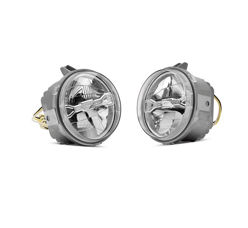 Kawasaki Mule LED Headlight Set - AWESOMEOFFROAD.COM