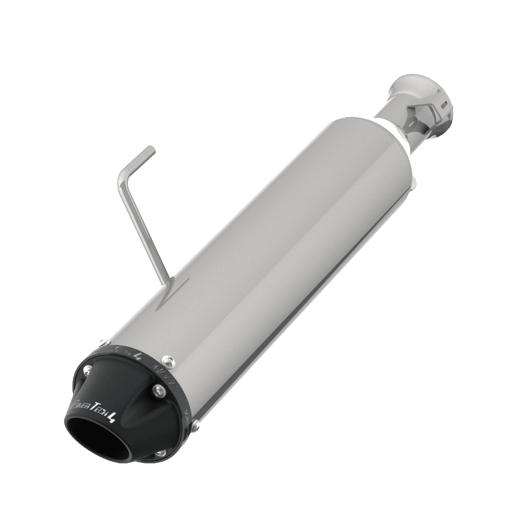 MBRP Single Slip-on Muffler for Wildcat Trail - AWESOMEOFFROAD.COM