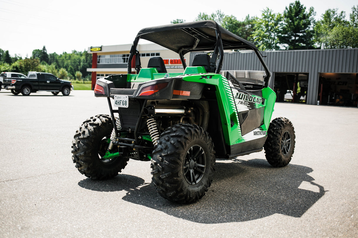 MBRP Single Slip-on Muffler for Wildcat Trail - AWESOMEOFFROAD.COM