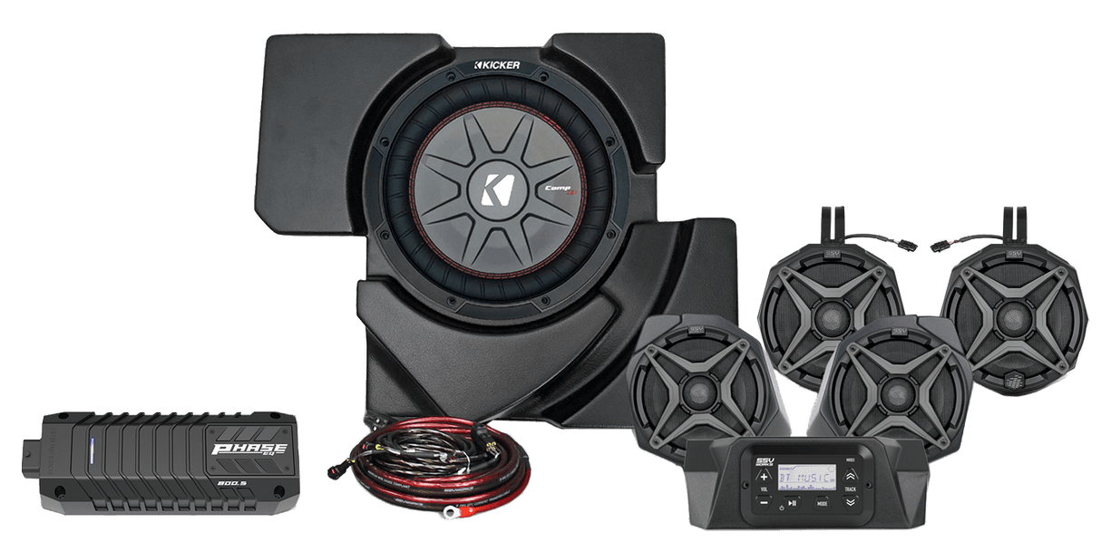 5 Speaker Plug And Play Kit - AWESOMEOFFROAD.COM