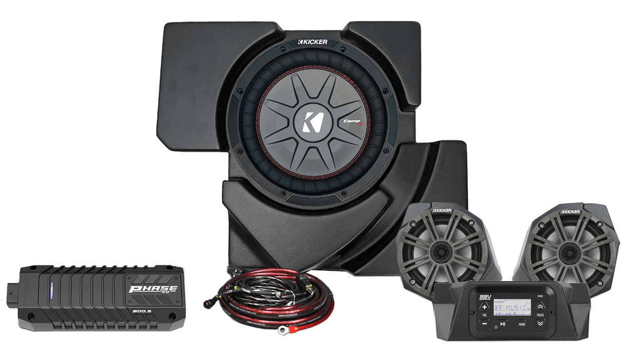 3 Speaker Plug And Play Kit Kicker - AWESOMEOFFROAD.COM