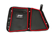 PRP Polaris RZR Rear Door Bag with Knee Pad for Polaris RZR (Driver Side)- Red - AWESOMEOFFROAD.COM