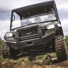 Arctic Cat/Textron Off Road Hard Coated Polycarbonate Half Windshield for Prowler Pro - AWESOMEOFFROAD.COM