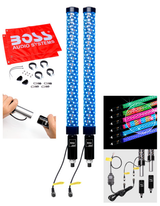 Bluetooth 24" Fat Led Whip 1 Pr Led Fat Whips