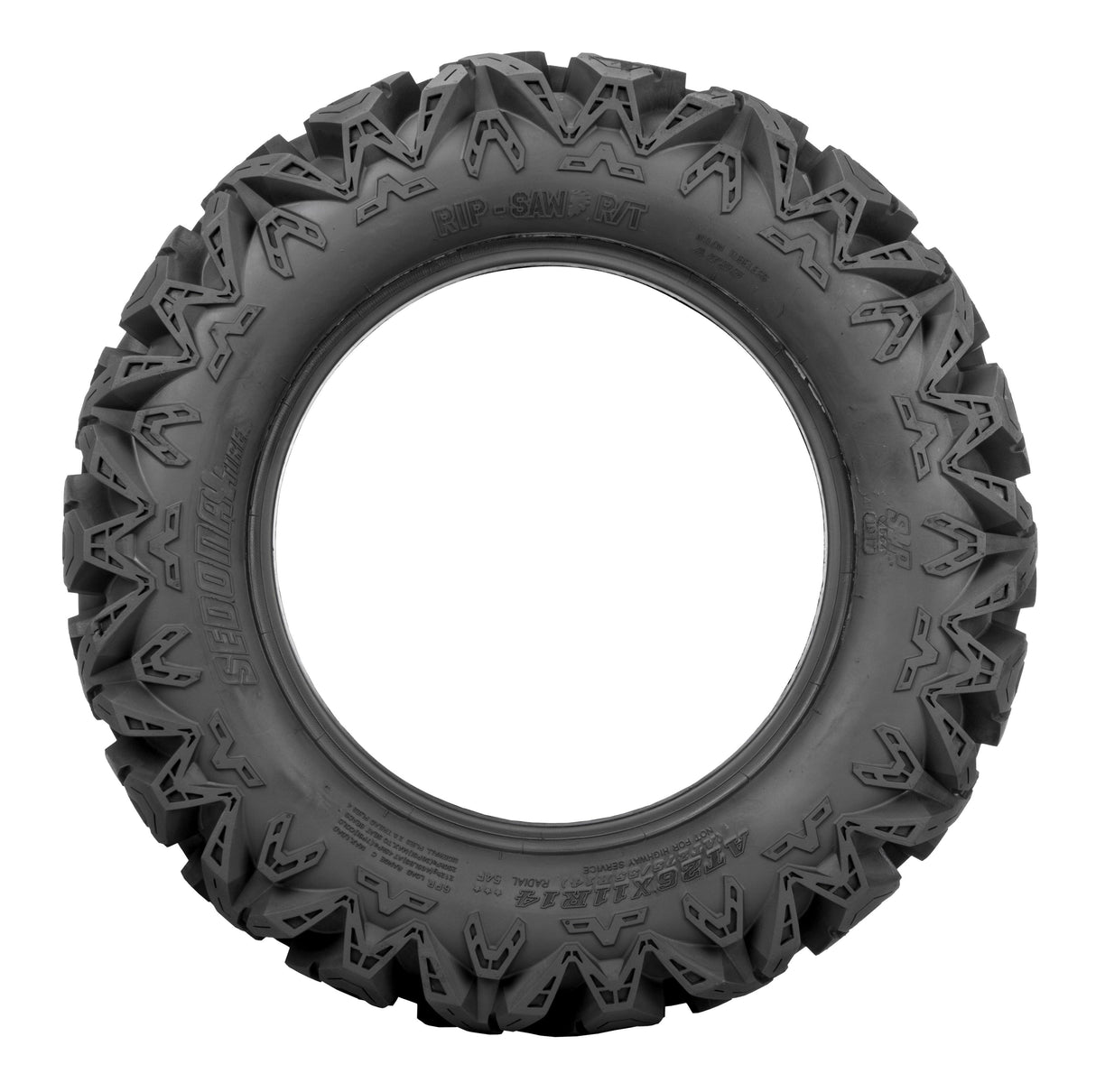 Tire Rip Saw R/T 27x11r14 Radial 6pr Lr 495lbs