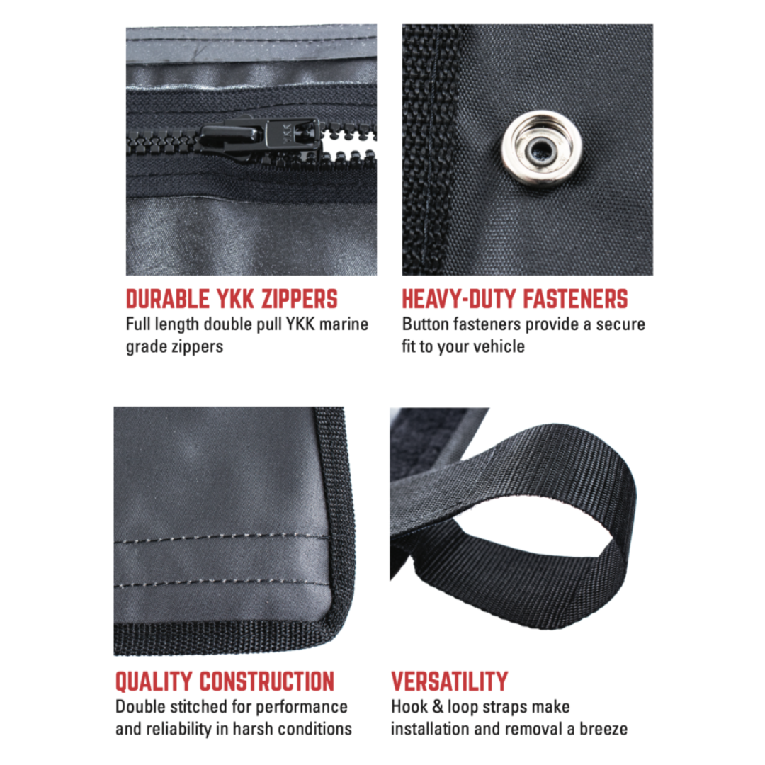 Soft Upper Doors with Zipper Can-Am Defender