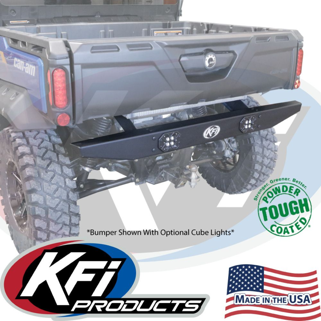 Can-Am Defender Rear Formed Bumper
