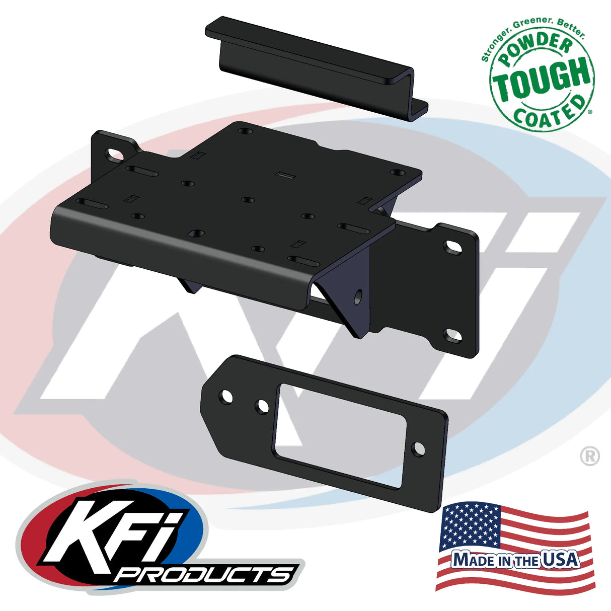KFI Kawasaki Ridge Winch Mount