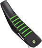 D'COR VISUALS Seat Cover - Black/Green - KX250/450 '19-'26 30-20-472