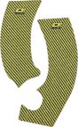 D'COR VISUALS Frame Grip Tape - Yellow - Suzuki - RM-Z 250/450 16-40-106