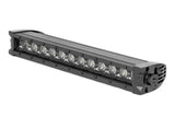 12 Inch Black Series LED Light Bar | Single Row | Amber DRL