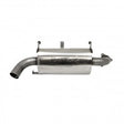 Single Slip On System W/ Oval Sport Muffler Chrome